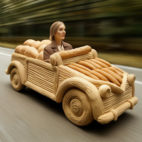 20240-2055796816-A  photo of a woman driving a car made out of bread.png