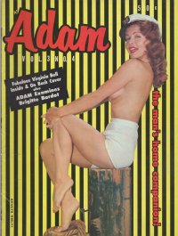 Vintage 1959 Adam Magazine with Virginia Bell 7-page Spread by Russ Meyer  1.jpg