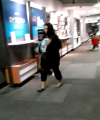 Huge Boobs Latina at AT&T Montebello Store Walking Out Candid Video Shot.png