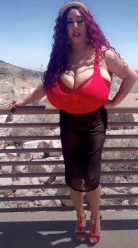 Roxi Red - so busty with slender legs - Instagram May 10, 2024.png